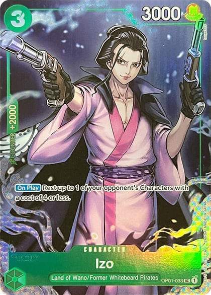 Izo (Premium Card Collection -BANDAI CARD GAMES Fest. 23-24 Edition-), One Piece Promotion Cards OP01-033
