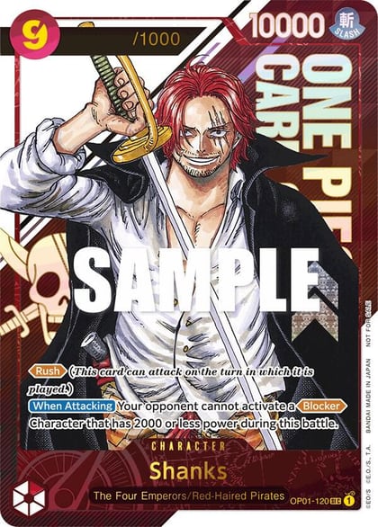 Shanks (Championship 2023) [Serial Number], One Piece Promotion Cards OP01-120