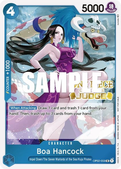 Boa Hancock (Judge), One Piece Promotion Cards OP02-059