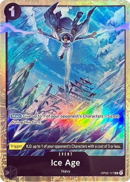 Ice Age (Premium Card Collection -Best Selection Vol. 1-), One Piece Promotion Cards OP02-117