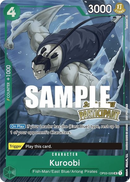 Kuroobi (Online Regional 2023) [Participant], One Piece Promotion Cards OP03-026