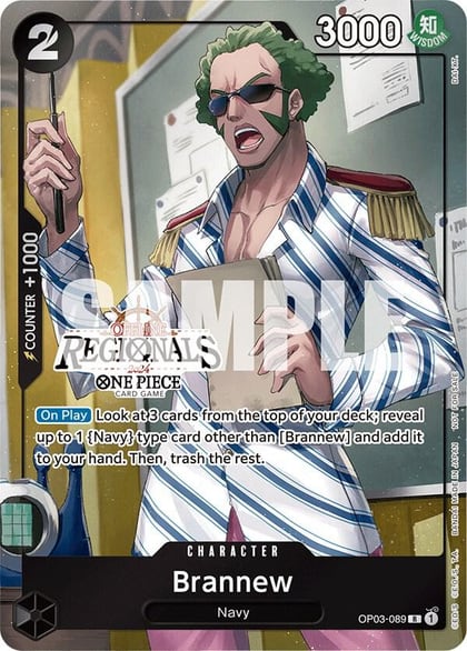 Brannew (Offline Regional 2024) [Participant], One Piece Promotion Cards OP03-089