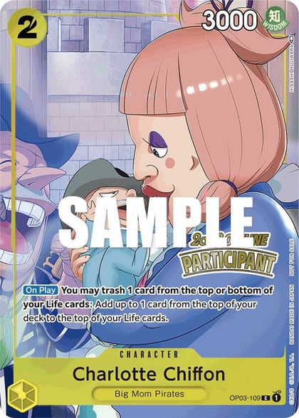 Charlotte Chiffon (Offline Regional 2023) [Participant], One Piece Promotion Cards OP03-109