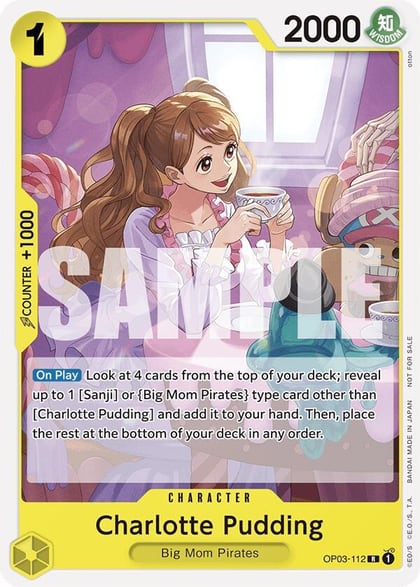 Charlotte Pudding (Tournament Pack 2024 Oct.-Dec.), One Piece Promotion Cards OP03-112