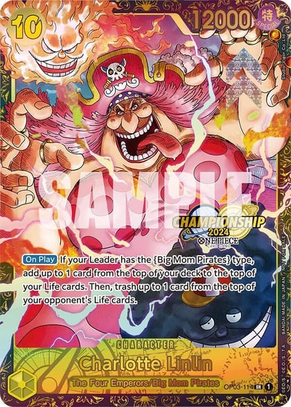 Charlotte Linlin (Championship 2024), One Piece Promotion Cards OP03-114