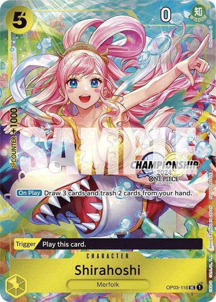 Shirahoshi (CS 2024 Celebration Pack), One Piece Promotion Cards OP03-116