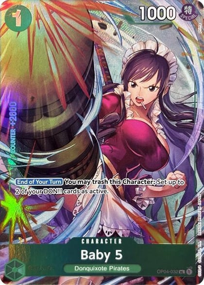 Baby 5 (Premium Card Collection -Best Selection Vol. 3-), One Piece Promotion Cards OP04-032