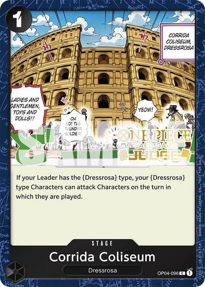 Corrida Coliseum (Judge Pack Vol. 6), One Piece Promotion Cards OP04-096