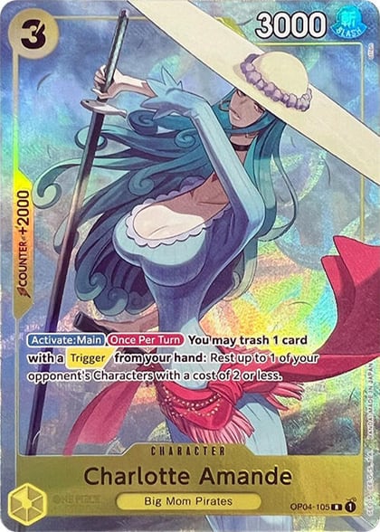 Charlotte Amande (Premium Card Collection -Best Selection Vol. 1-), One Piece Promotion Cards OP04-105