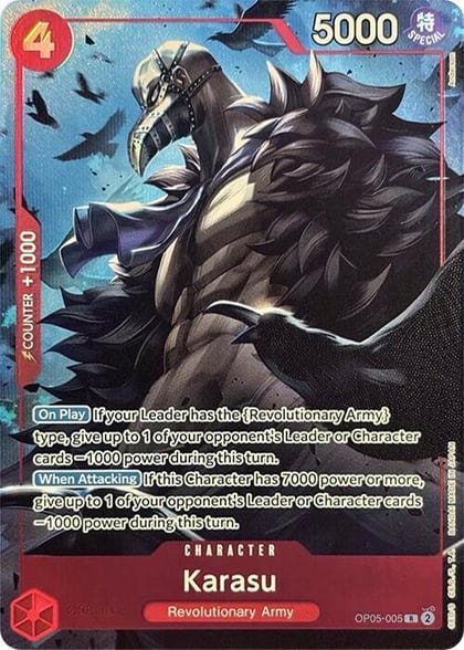 Karasu (Premium Card Collection -Best Selection Vol. 2-), One Piece Promotion Cards OP05-005