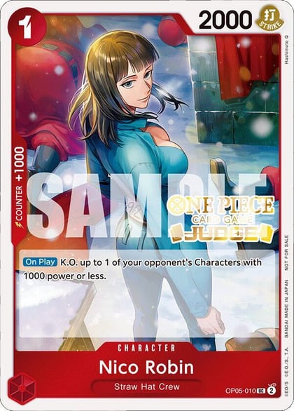 Nico Robin (Judge Pack Vol. 4), One Piece Promotion Cards OP05-010