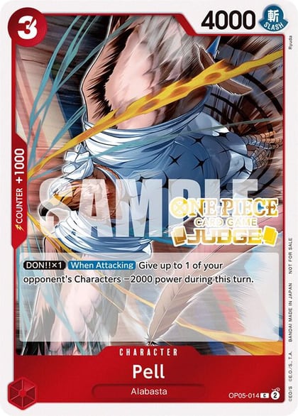 Pell (Judge Pack Vol. 3), One Piece Promotion Cards OP05-014