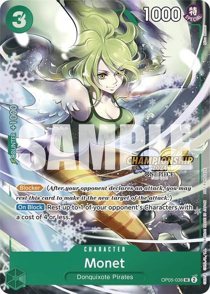 Monet (CS 2024 Event Pack), One Piece Promotion Cards OP05-036