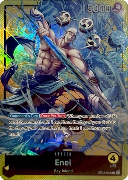Enel (Sound Loader Vol. 2), One Piece Promotion Cards OP05-098