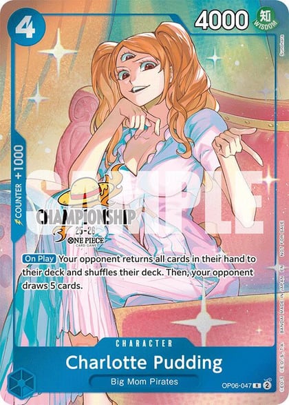 Charlotte Pudding (047) (CS 25-26 Celebration Pack), One Piece Promotion Cards OP06-047