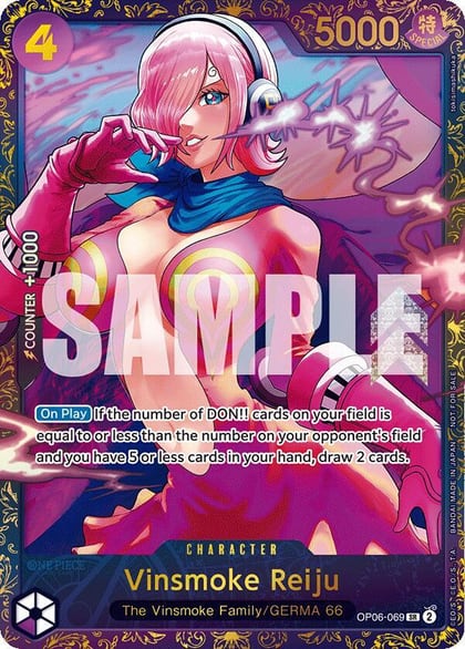 Vinsmoke Reiju (Treasure Cup 2024), One Piece Promotion Cards OP06-069