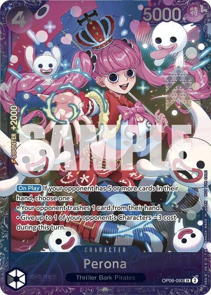 Perona (Treasure Cup 2024), One Piece Promotion Cards OP06-093
