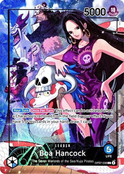 Boa Hancock (2025 PSA Magazine Promo), One Piece Promotion Cards OP07-038