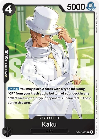 Kaku (Tournament Pack 2025 Vol. 1), One Piece Promotion Cards OP07-080