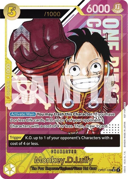 Monkey.D.Luffy (CS 2024 Event Pack), One Piece Promotion Cards OP07-109