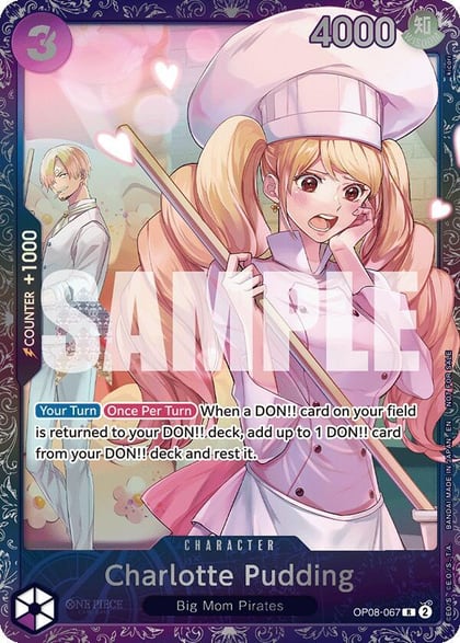 Charlotte Pudding (Treasure Cup 2025), One Piece Promotion Cards OP08-067