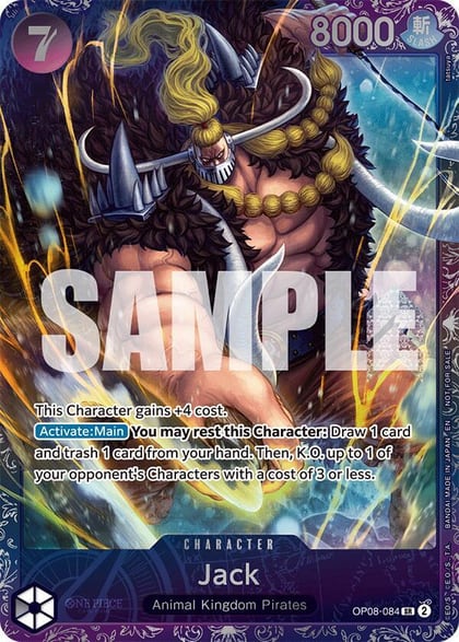 Jack (Treasure Cup 2025), One Piece Promotion Cards OP08-084