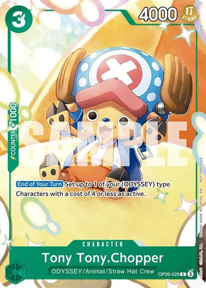 Tony Tony.Chopper (Convention Promo 2025), One Piece Promotion Cards OP09-029