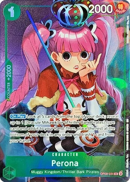 Perona (Illustration Box Vol.4), One Piece Promotion Cards OP09-034