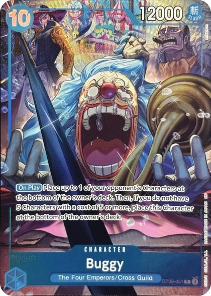 Buggy (051) (English Version 2nd Anniversary Set), One Piece Promotion Cards OP09-051