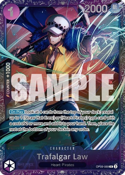 Trafalgar Law (Treasure Cup 2025), One Piece Promotion Cards OP09-069