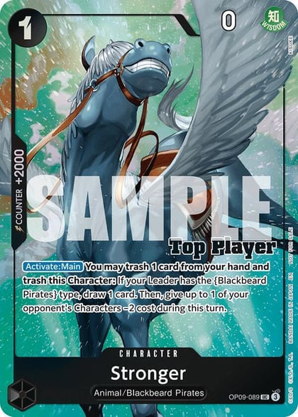 Stronger (CS 25-26 Top Player Pack Vol. 2), One Piece Promotion Cards OP09-089