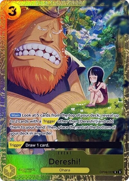 Dereshi! (Premium Card Collection -Best Selection Vol. 4-), One Piece Promotion Cards OP09-117