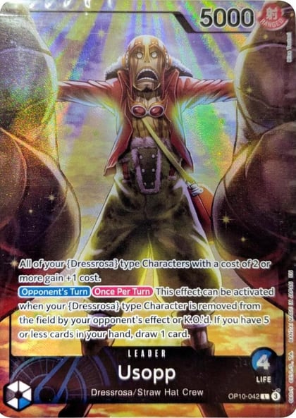 Usopp (Official Playmat -Limited Edition Vol. 3-), One Piece Promotion Cards OP10-042