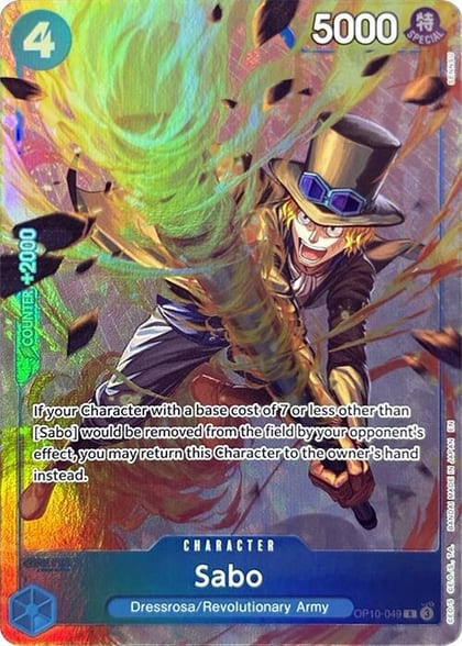 Sabo (Premium Card Collection -Best Selection Vol. 4-), One Piece Promotion Cards OP10-049