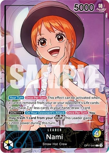 Nami (Whole Cake Island Arc), One Piece Promotion Cards OP11-041