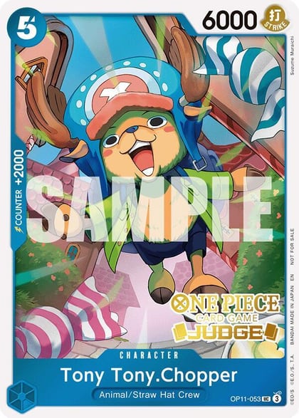Tony Tony.Chopper (Judge Pack Vol. 7), One Piece Promotion Cards OP11-053
