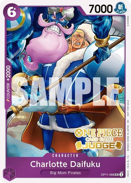 Charlotte Daifuku (Judge Pack Vol. 7), One Piece Promotion Cards OP11-068