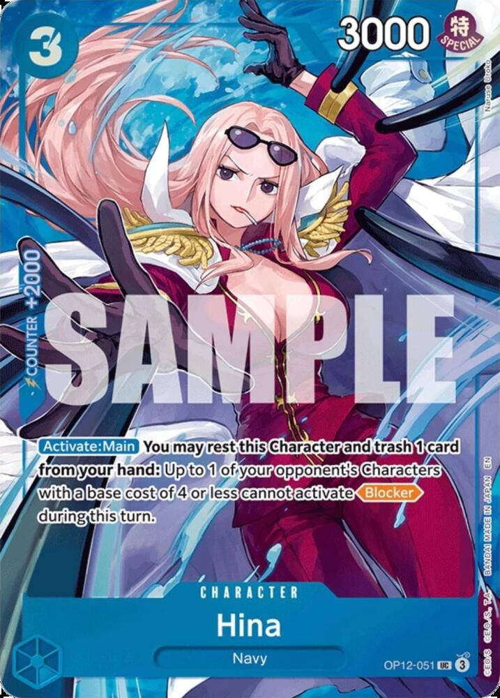 Hina (Premium Card Collection -Best Selection Vol. 5-), One Piece Promotion Cards OP12-051