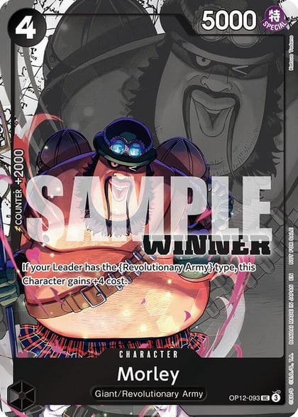 Morley (Winner Pack 2026 Vol. 1), One Piece Promotion Cards OP12-093