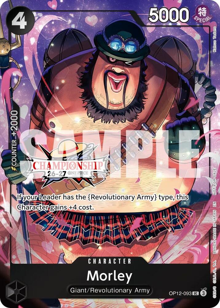 Morley (CS 26-27 Celebration Pack), One Piece Promotion Cards OP12-093