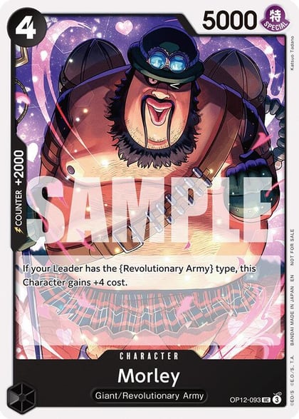Morley (Tournament Pack 2026 Vol. 1), One Piece Promotion Cards OP12-093