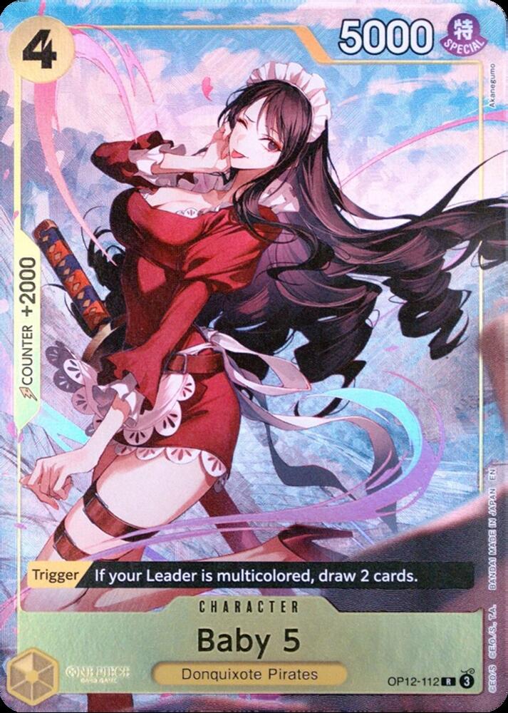 Baby 5 (Premium Card Collection -Best Selection Vol. 5-), One Piece Promotion Cards OP12-112