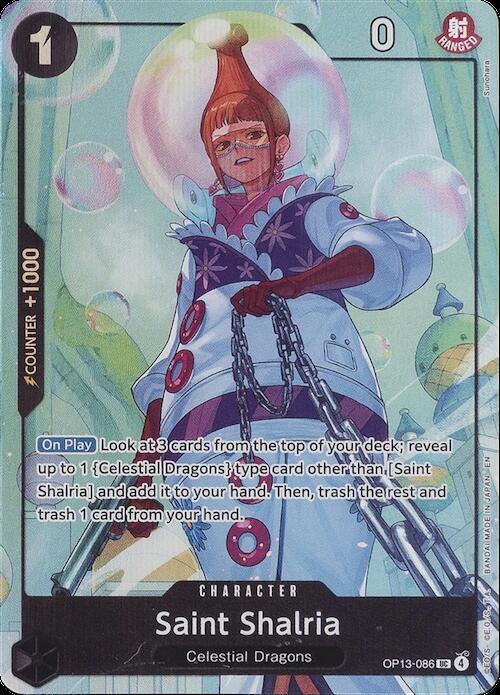 Saint Shalria (Premium Card Collection -Best Selection Vol. 5-), One Piece Promotion Cards OP13-086