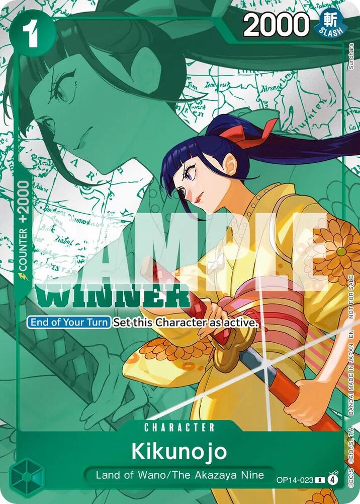 Kikunojo (Winner Pack 2026 Vol. 3), One Piece Promotion Cards OP14-023
