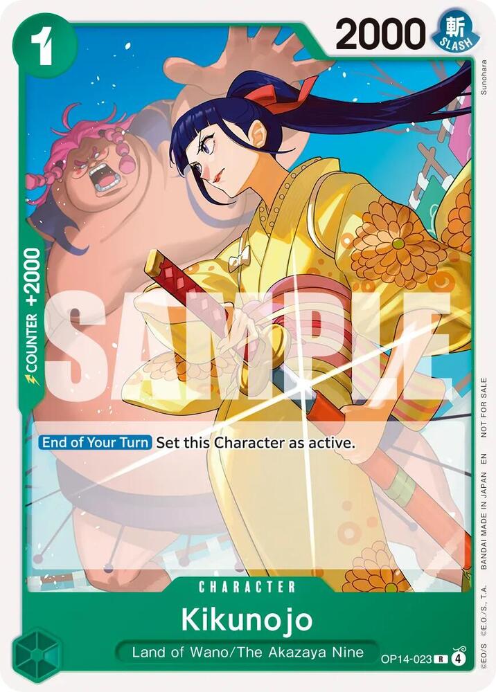 Kikunojo (Tournament Pack 2026 Vol. 3), One Piece Promotion Cards OP14-023