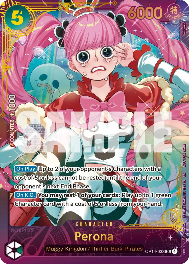 Perona (Large Scale Extra Grand Battle 2026), One Piece Promotion Cards OP14-033
