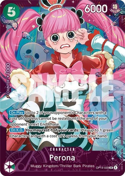 Perona (Extra Grand Battle for Stores 2026), One Piece Promotion Cards OP14-033