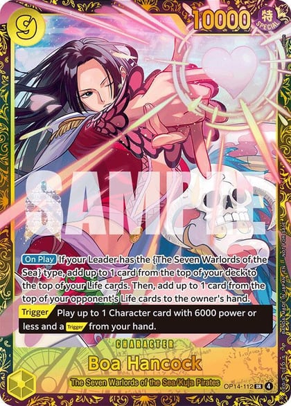 Boa Hancock (CS 26-27 Regionals Season 1), One Piece Promotion Cards OP14-112