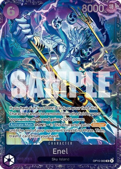 Enel (Treasure Cup May 2026), One Piece Promotion Cards OP15-060