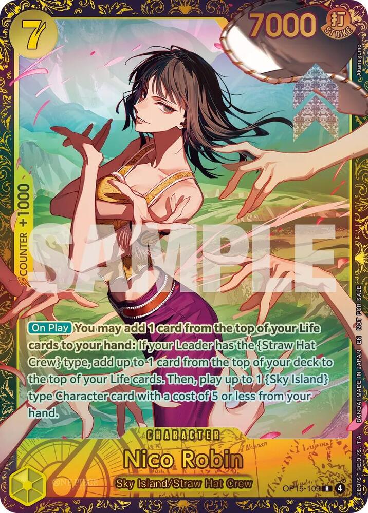 Nico Robin (CS26-27 Regionals Season 2 Top 16), One Piece Promotion Cards OP15-109